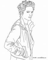 Edward Cullen Colorir Pattinson Crepusculo Lautner Imágenes Curioso Amanecer sketch template