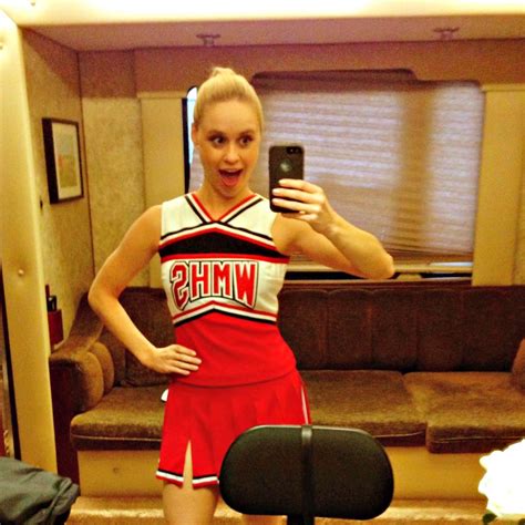 The Cheerio You Love To Hate Glee S Becca Tobin Takes Us