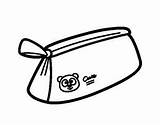 Pencil Clipart Box Case Cliparts Library Empty Coloring sketch template