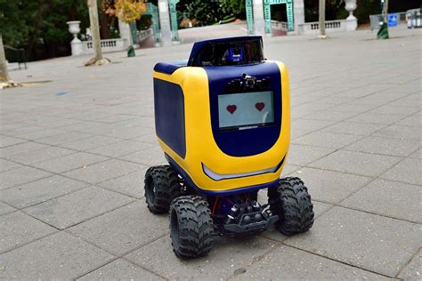 food delivery robots  teaching    cross roads  scientist