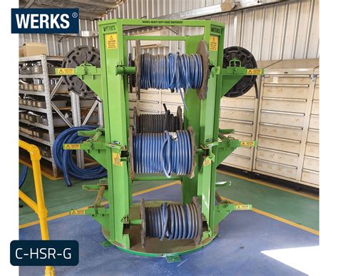 buy  werks  octopus hose storage rack materials handling equipment backsafe australia
