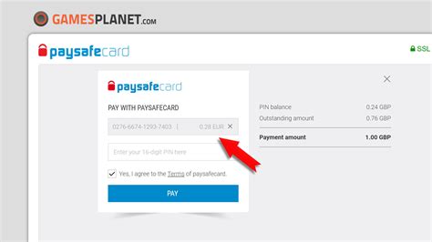 Help Using Paysafecard At Gamesplanet How It Works