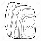 Bag Bags Drawing Sketch Outline Cartoon Vector Clipart Illustration Suitcase Getdrawings Overweight Luggage Icon Paintingvalley Vectors Royalty sketch template