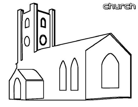 christian church coloring pages  place  color