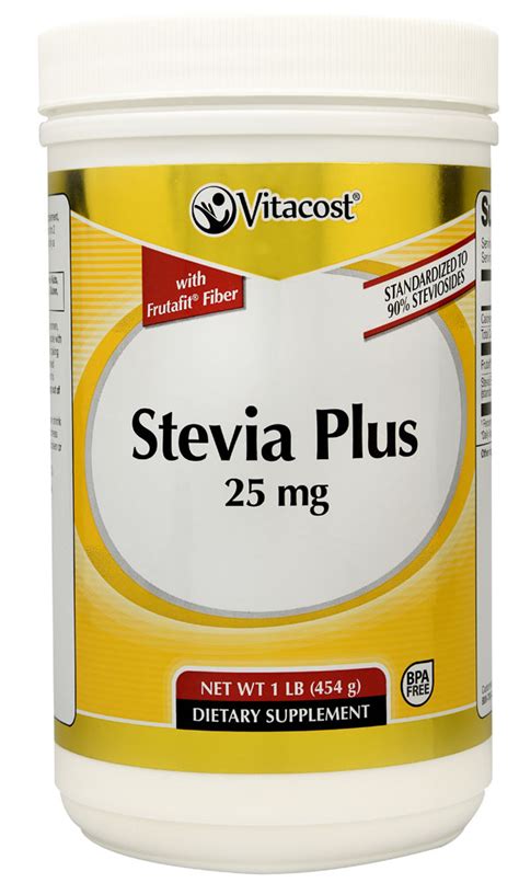 vitacost stevia   volokonnym voloknom frutafit  funt