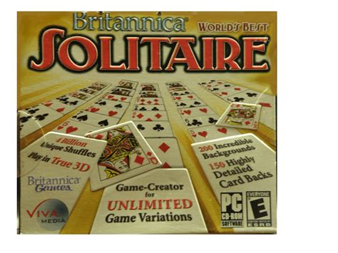 Brittannica World S Best Solitaire Game Creator For Unlimited Game