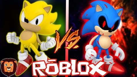 Sonic Clasico Vs Sonic Clasico Exe En Roblox Batalla