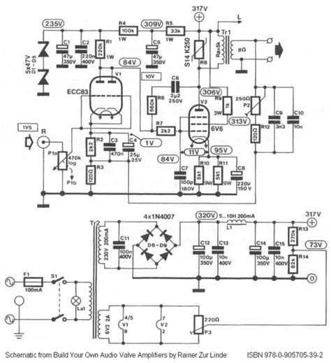 direct coupled single ended se  vgt tube amplifier schematic bulbo valve pinterest