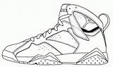 Jordans Scarpe Zapatillas Chaussure Template 5th Kasut Vii Imprimer Mode Ausmalbilder Feuilles Ginnastica Visiter Lakaran Croquis Basketbalschoenen Coloriages Relojes Guason sketch template