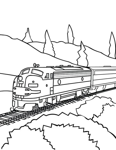 coloring pages  trains  dream train drawing images   kids draw