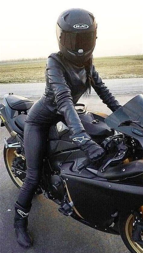 Female Motorcycle Riders Motorbike Girl Cute Motorcycle Outfits For