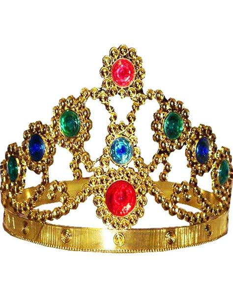 queen golden crown multi coloured xx inches samaroos