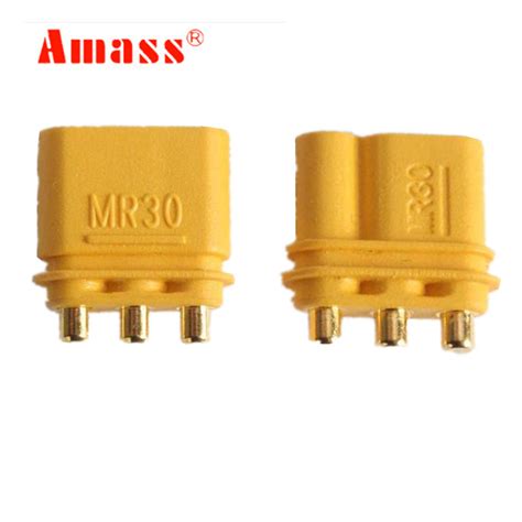 1 Pair Mr30pb Amass Connector Plug Female And Male For