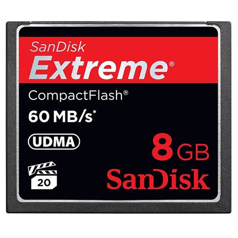 Sandisk Extreme Sdcfx 008g X46 8gb Compact Flash Card Location Sound