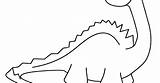 Para Dinosaur Herbivore Coloring Pages Colorear sketch template
