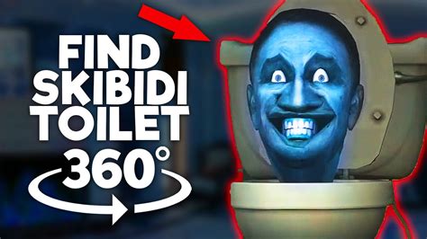 find hidden skibidi toilet in 360 vr challenge youtube