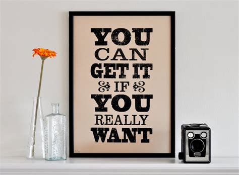 this fun print 32 turns a song lyric into a motivational piece of motivational posters for