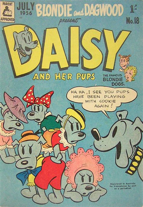 Ausreprints Blondie And Dagwood Present Daisy And Her Pups Anl 1953