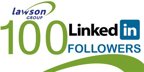 100 linkedin followers thank you lawson group