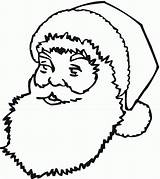 Santa Claus Coloring Printable Pages Face Beard Kids Template Drawing Outline Colouring Clipart Sheets Templates Christmas Clause Clipartmag Old Crafts sketch template