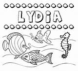Lydia Nombres Compartidos sketch template