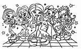 Bratz Amigas Brats Kolorowanka Kolorowanki Bestcoloringpagesforkids Desenhar Tudodesenhos Printables Chiquipedia Przyjaciółki Jasmine sketch template