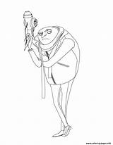 Gru Coloring Pages Despicable Printable Creative Print Color Albanysinsanity Online Getcolorings Hellokids Visit Drawing sketch template