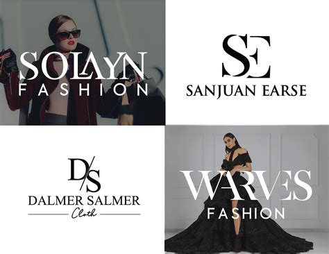 luxury fashion clothing brand logo design   seoclerks