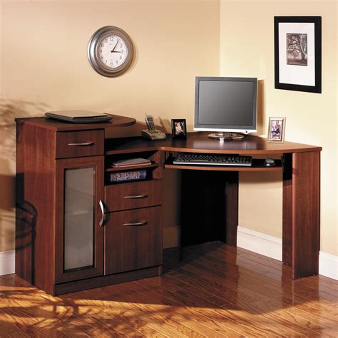 ease  efficiency   corner computer desk