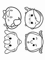 Tsum Mycoloring sketch template