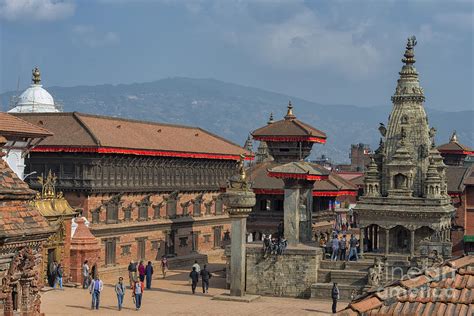 bhaktapur durbar square in kathmandu valley nepal