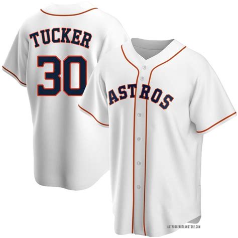 youth kyle tucker houston astros replica white home jersey