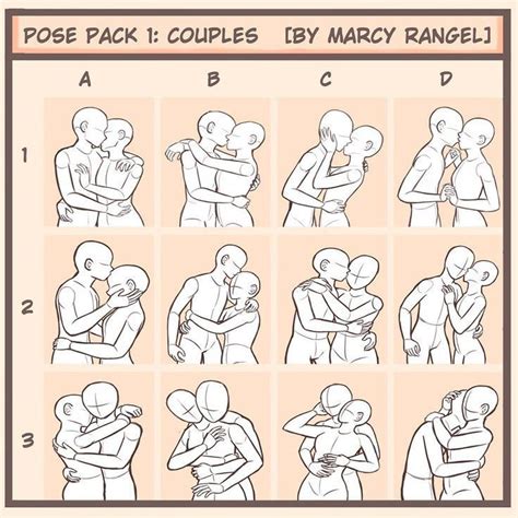 Kissing Hugging Pose Drawing Reference Poses Art