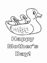 Duck Mothers sketch template