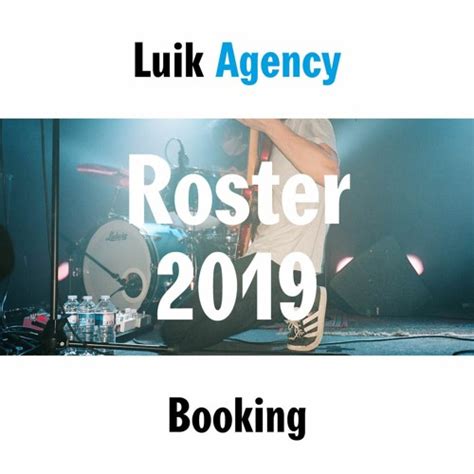 stream luik  listen  luik agency booking roster  playlist