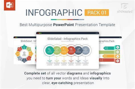 powerpoint infographics pack  templates creative