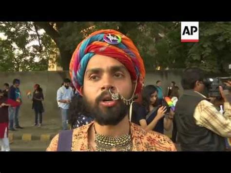 indian gay parade amid push for lgbt rights youtube