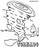 Tornado Coloring Sheet Pages Forest Print Designlooter sketch template