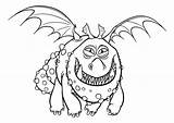 Dragon Train Coloring Pages Gronckle Dragons Fishlegs Stormfly Cartoon Deathgripper Tamed Wonder sketch template