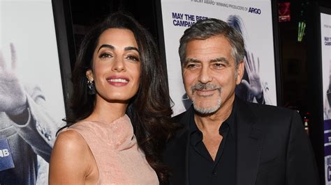 George And Amal Clooney S Month Old Twins Are Having A