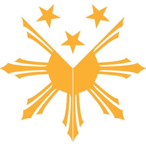 philippine sun stars logo vector logo  philippine sun stars brand