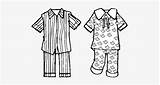 Pajama Coloring Sheets Pngkit sketch template