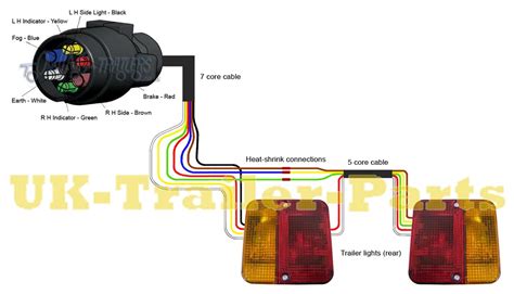 trailer lights diagram  pin trailer light wiring typical trailer light wiring diagram
