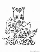 Coloring Pj Masks Pages Kids Catboy Mask Children Book Max Colorare Da Colouring Color Printable Funny Characters Print sketch template