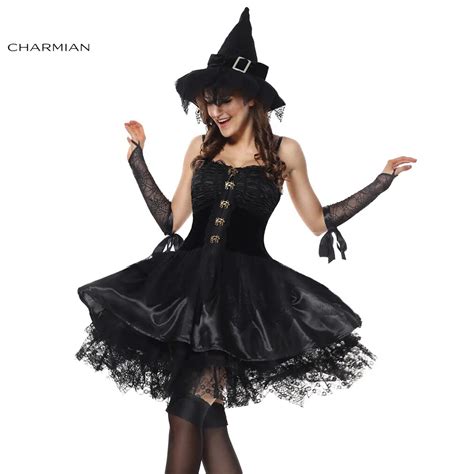Buy Charmian New Gothic Sorceress Witch Corset Dress