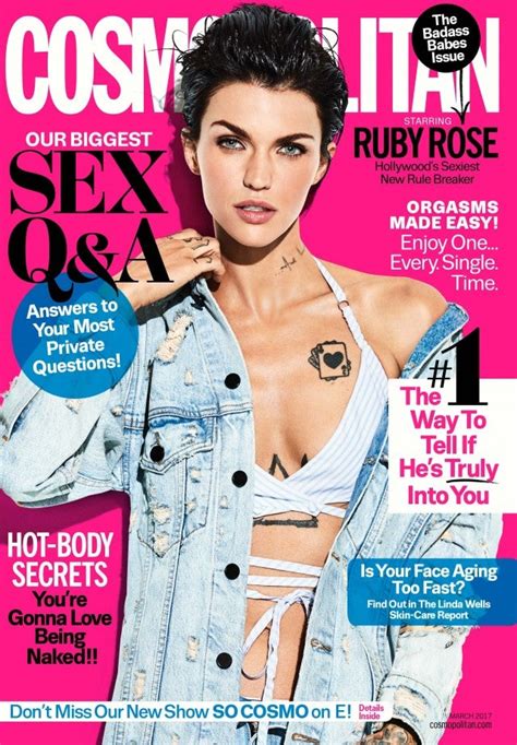 ruby rose opens up about her sexuality i have a very healthy sex life