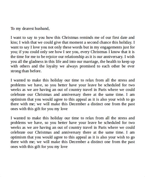 Free 6 Sample Love Letters To My Husband In Ms Word Pdf