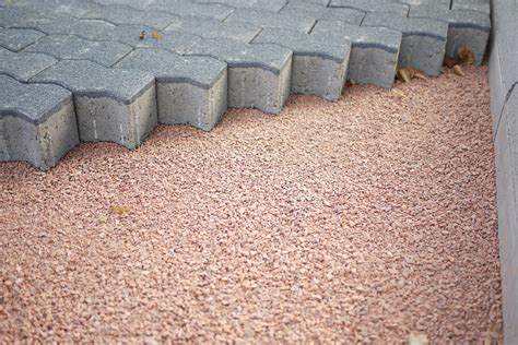 gauged natural stone pavement installation stone center  indiana