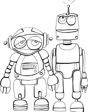 robots coloring pages  boys