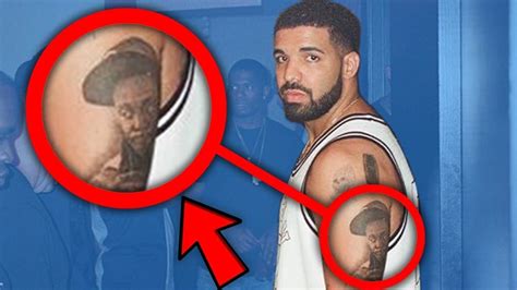 You Won T Believe What His Tattoo Means Drake Lil